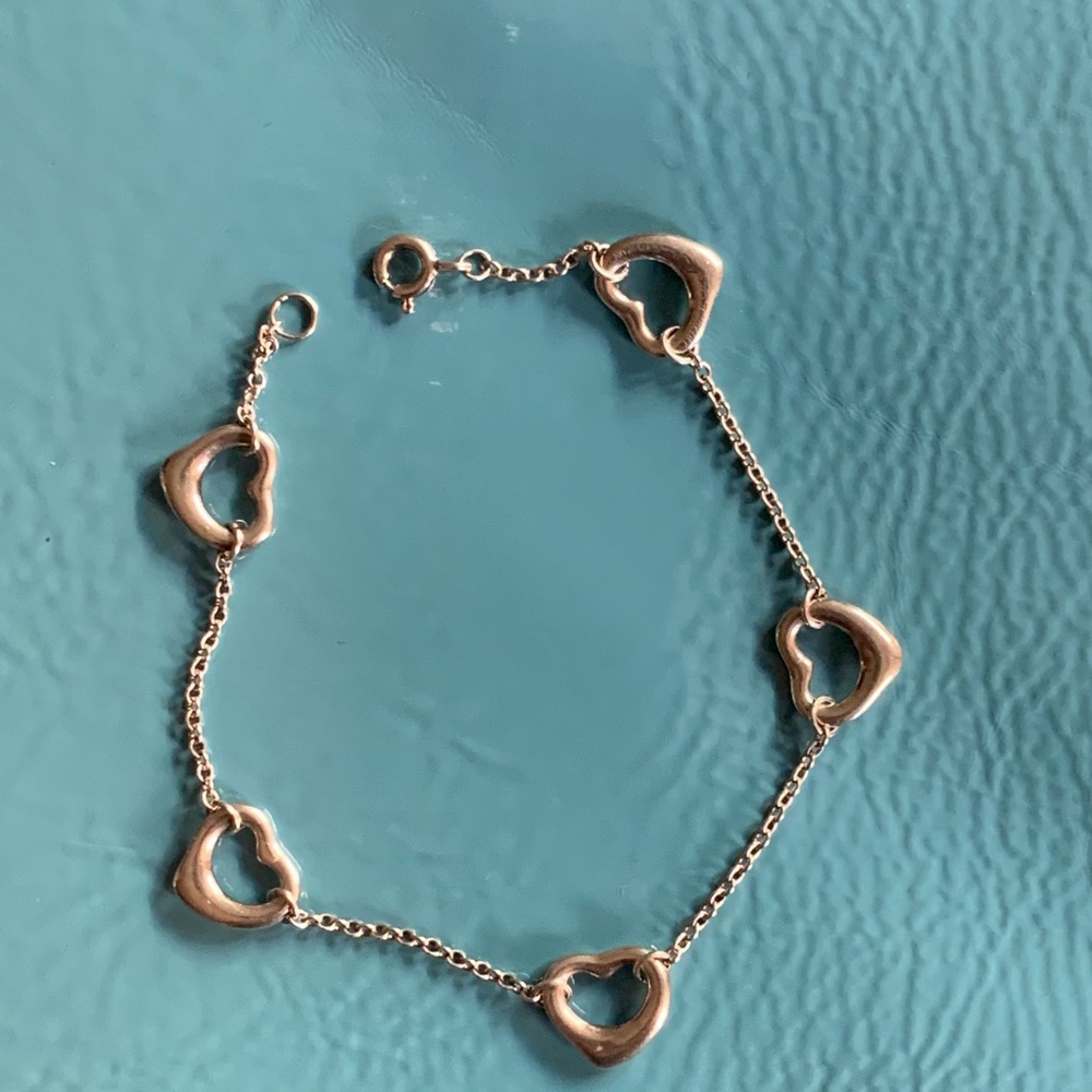 Tiffany & Co. Elsa Peretti Open Heart Bracelet $1025